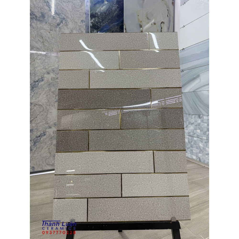Gạch 30x60cm Khắc Kim Nhập Khẩu Tông Màu Đậm – Nhạt - Sang Trọng Cho Mọi Không Gian