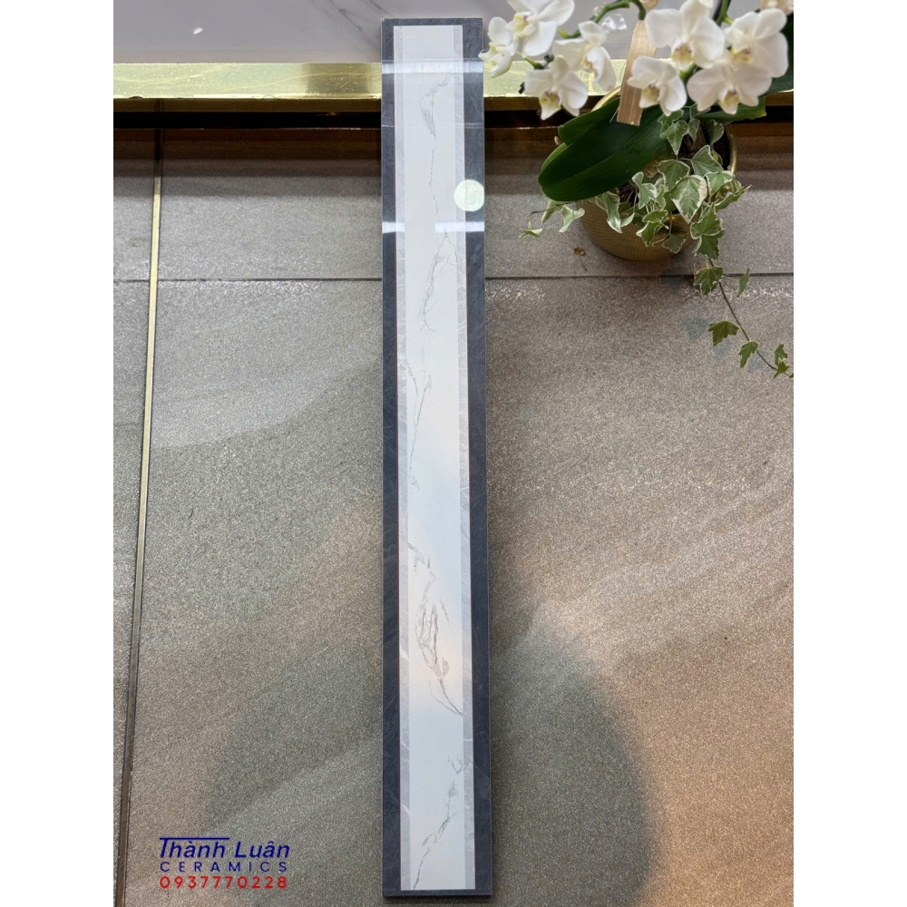 Gạch viền trơn đá bóng kiếng
