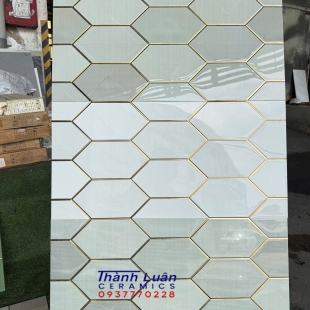 Gạch 30x60 Khắc Kim Nhập Khẩu – Điểm Nhấn Sang Trọng Cho Mọi Không Gian