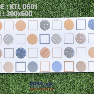 Gạch trang trí 30x60 ô vuông tròn nhập khẩu