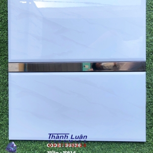 Gạch 30x60 ốp tường bóng kiếng viền trơn