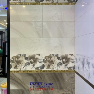 Gạch ốp tường 30x60 bóng kiếng hoa văn hiện đại