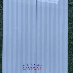 Gạch trang trí 27x73 sọc trắng bóng nhập khẩu cao cấp