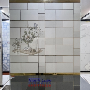 Gạch 30x60 ốp tường bóng kiếng nhập khẩu