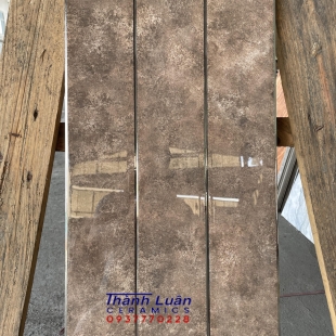 Gạch 30x60 giả đá nâu