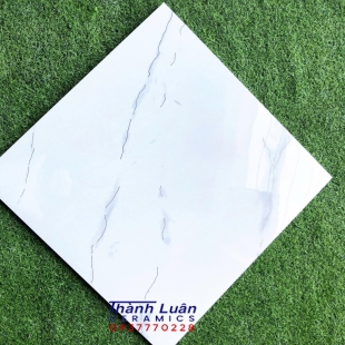 Gạch ốp lát 60x60 trắng vân đá khắc kim bạc sang trọng cao cấp nhập khẩu