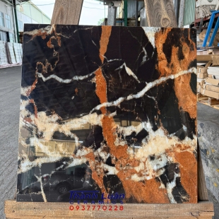 Gạch 60x60 khắc kim vàng giả đá vân bất qui tấc nhập khẩu cao cấp