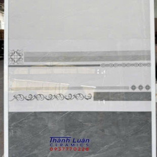 Gạch ốp 40x80 xám đậm nhạt Porcelain Việt Nam 